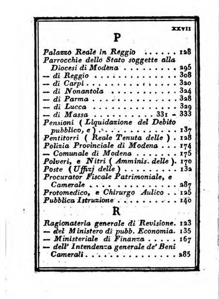 Almanacco di corte