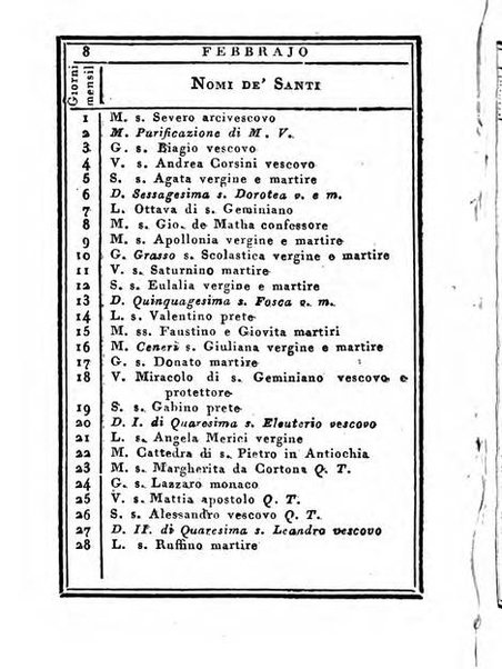 Almanacco di corte