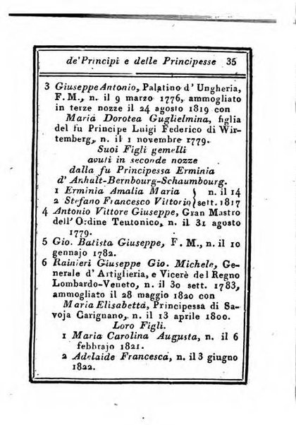 Almanacco di corte