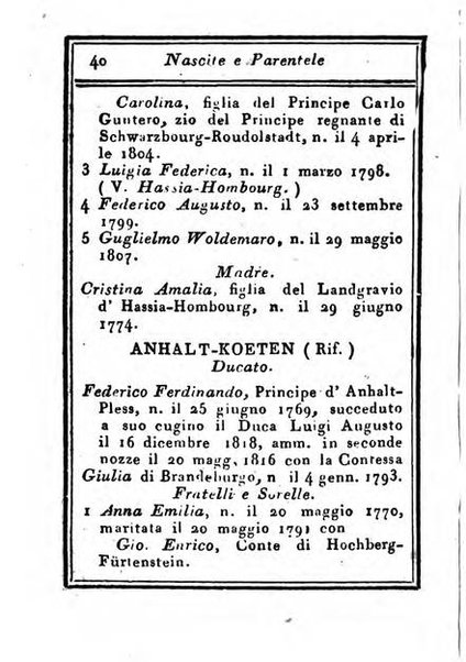 Almanacco di corte