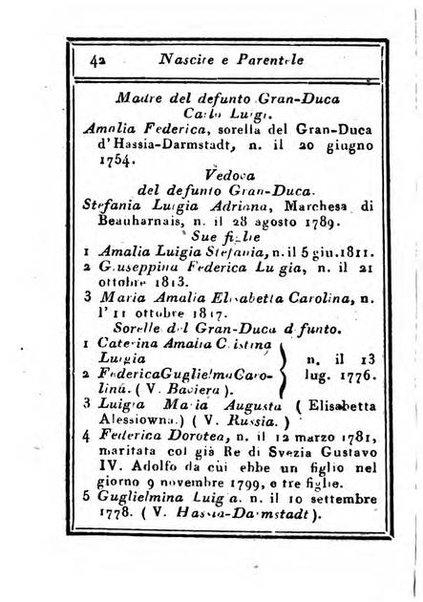 Almanacco di corte