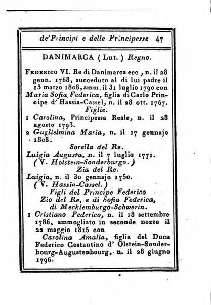 Almanacco di corte