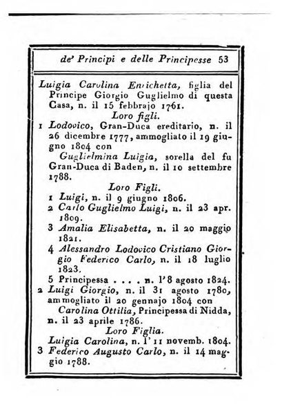 Almanacco di corte