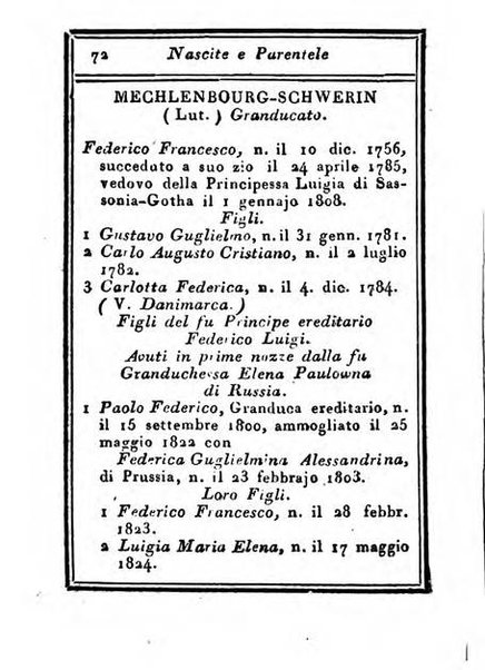 Almanacco di corte