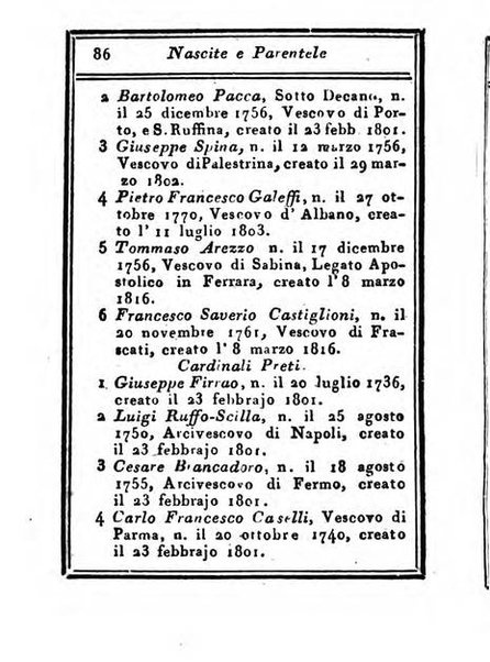 Almanacco di corte