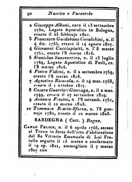 Almanacco di corte