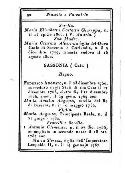 Almanacco di corte