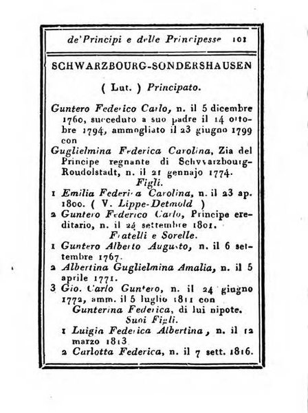 Almanacco di corte