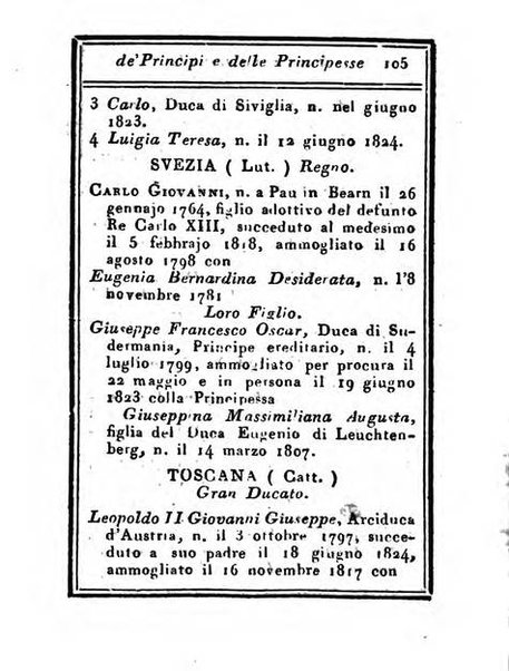 Almanacco di corte