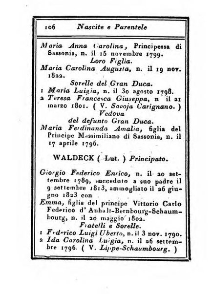 Almanacco di corte