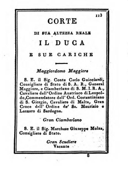 Almanacco di corte