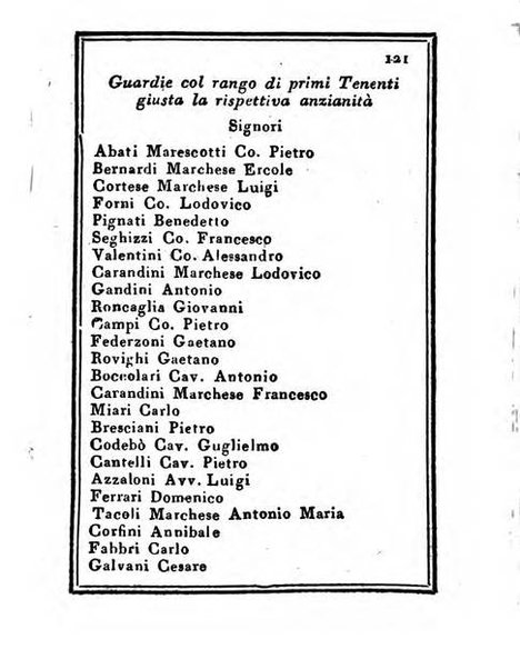 Almanacco di corte