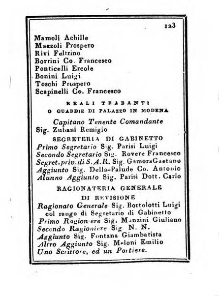 Almanacco di corte