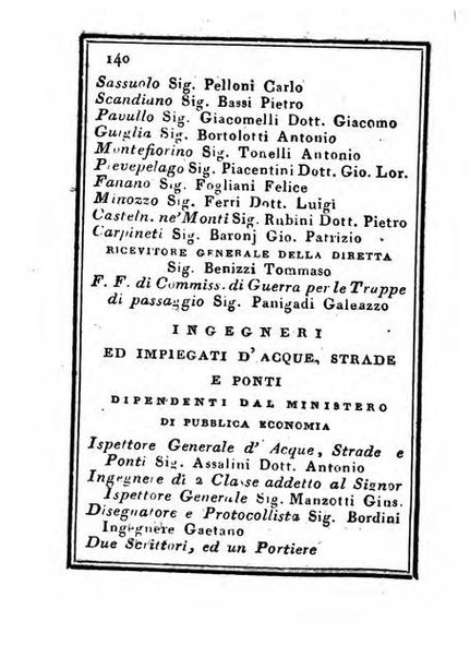 Almanacco di corte