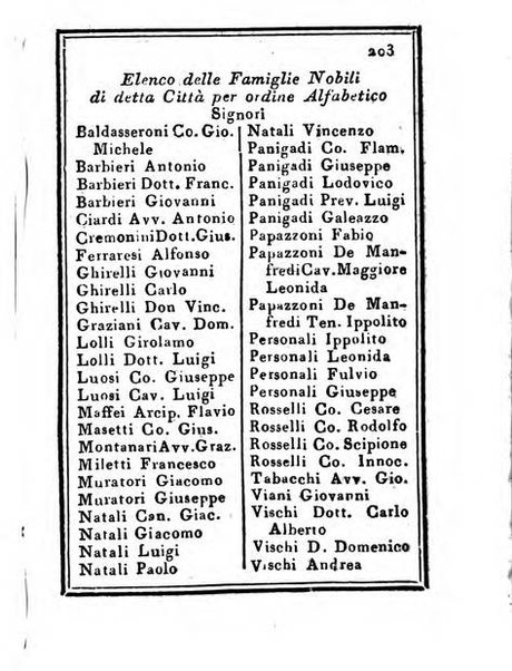 Almanacco di corte