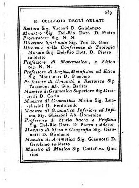 Almanacco di corte