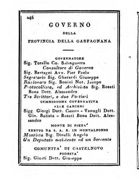 Almanacco di corte