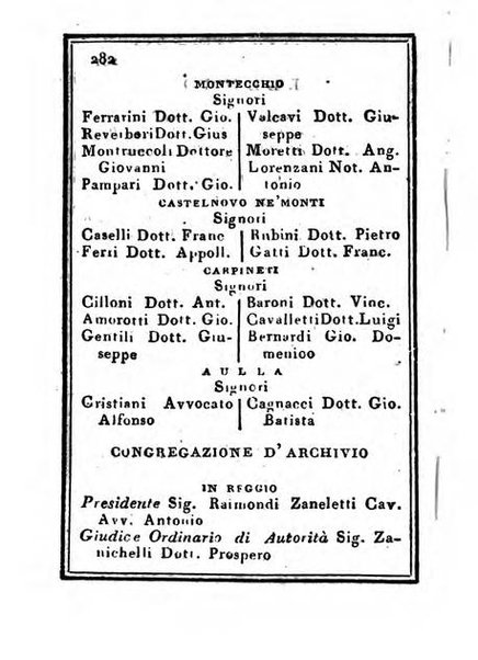 Almanacco di corte