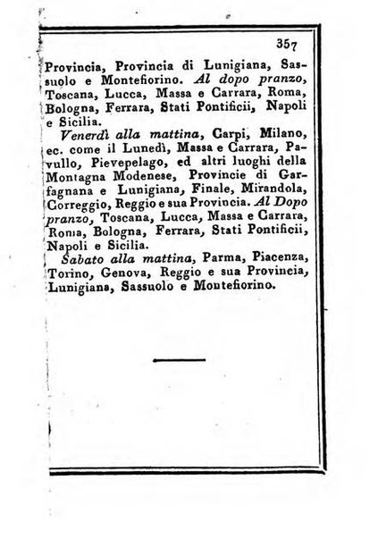 Almanacco di corte