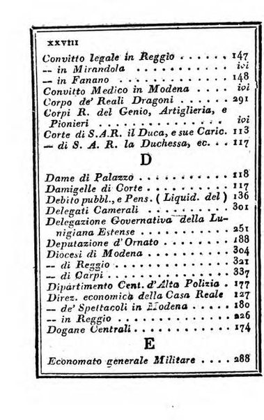 Almanacco di corte