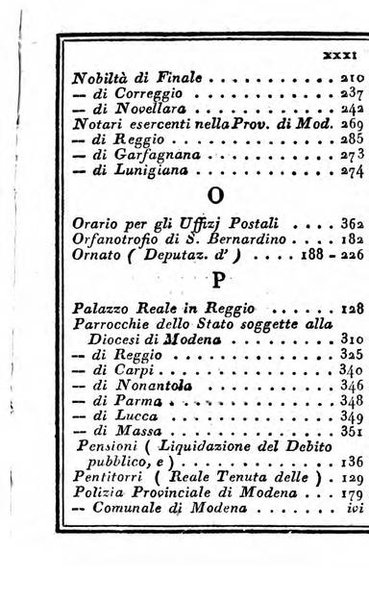 Almanacco di corte