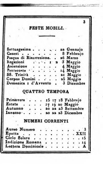 Almanacco di corte