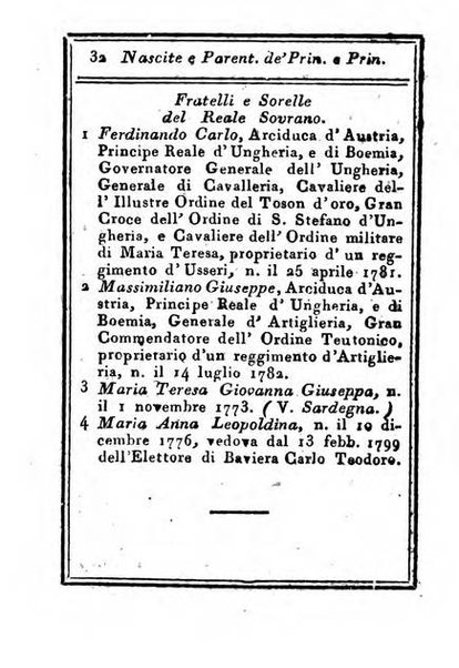 Almanacco di corte