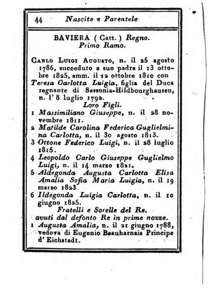 Almanacco di corte