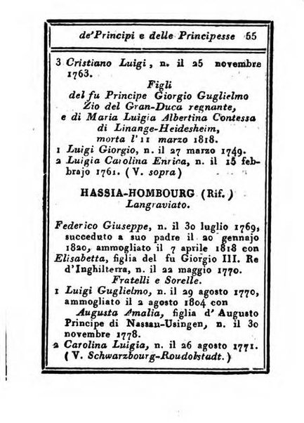 Almanacco di corte