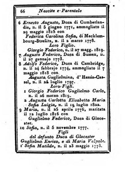 Almanacco di corte