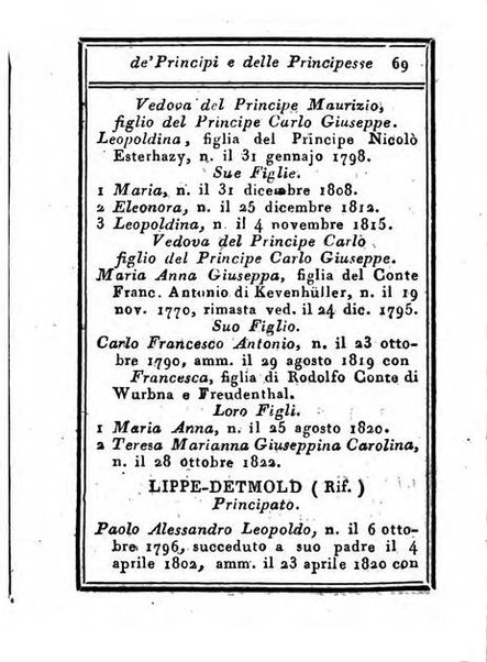 Almanacco di corte