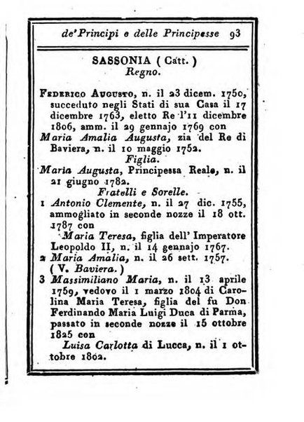 Almanacco di corte