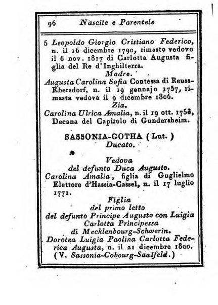 Almanacco di corte