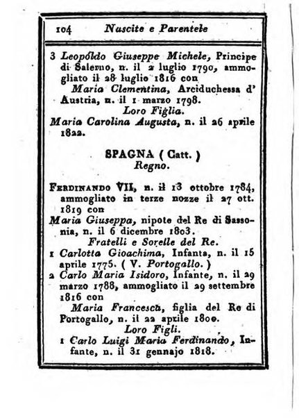 Almanacco di corte