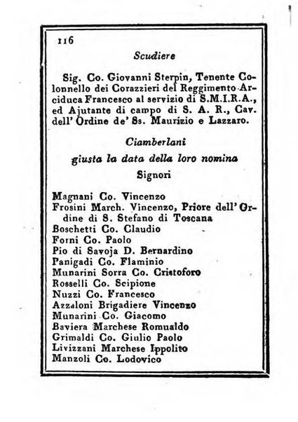 Almanacco di corte