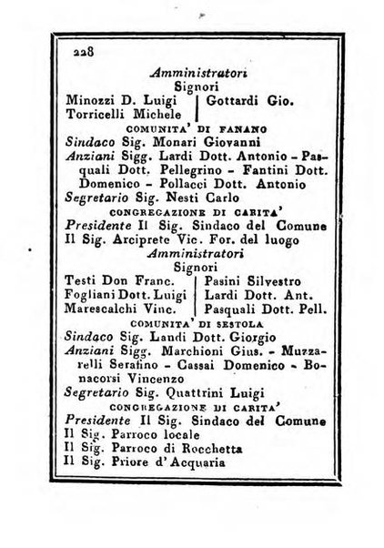 Almanacco di corte