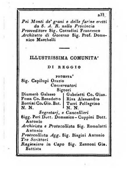 Almanacco di corte