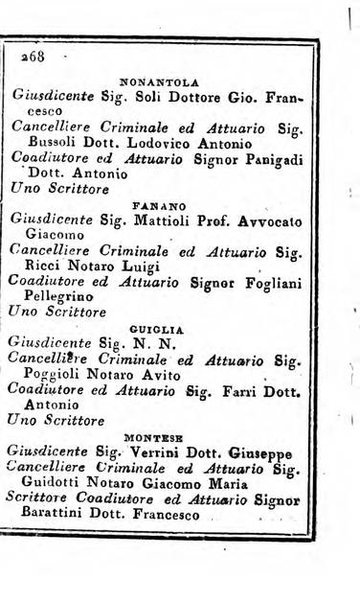 Almanacco di corte