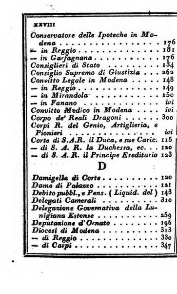 Almanacco di corte