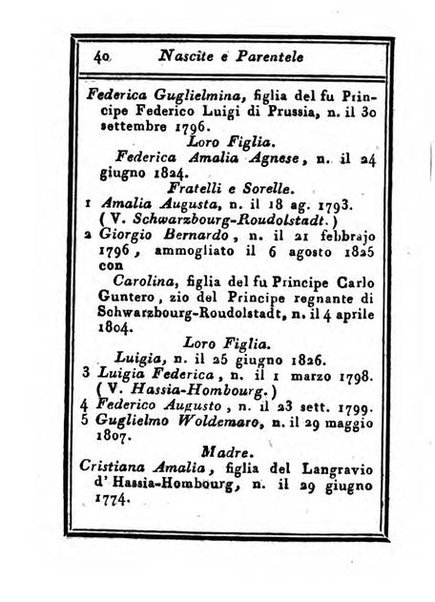 Almanacco di corte