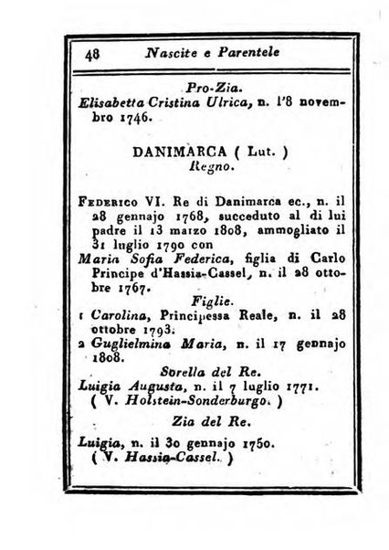 Almanacco di corte