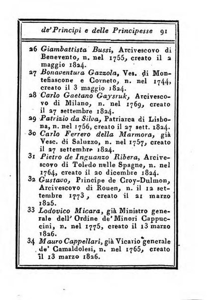 Almanacco di corte