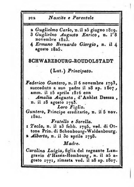 Almanacco di corte