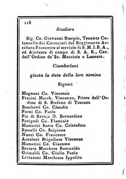 Almanacco di corte