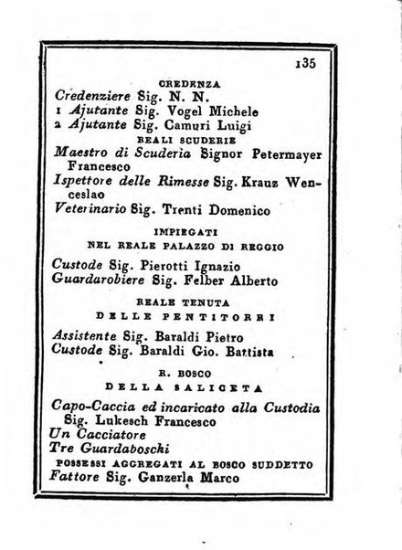 Almanacco di corte