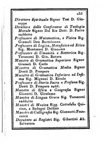 Almanacco di corte