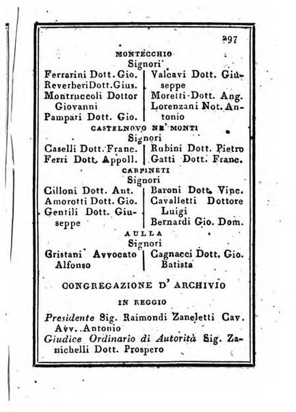 Almanacco di corte