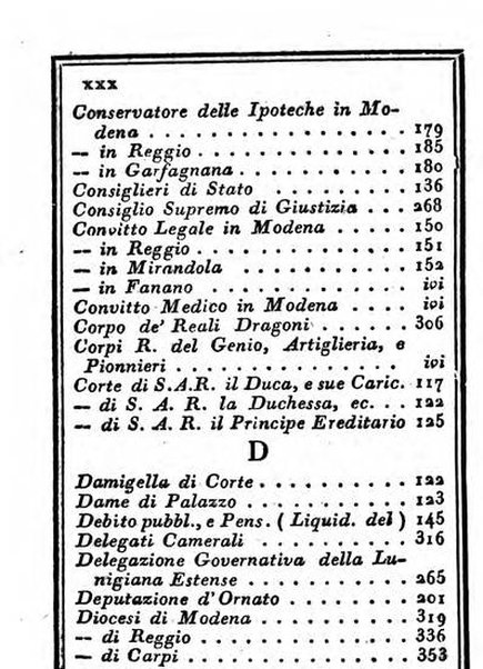 Almanacco di corte