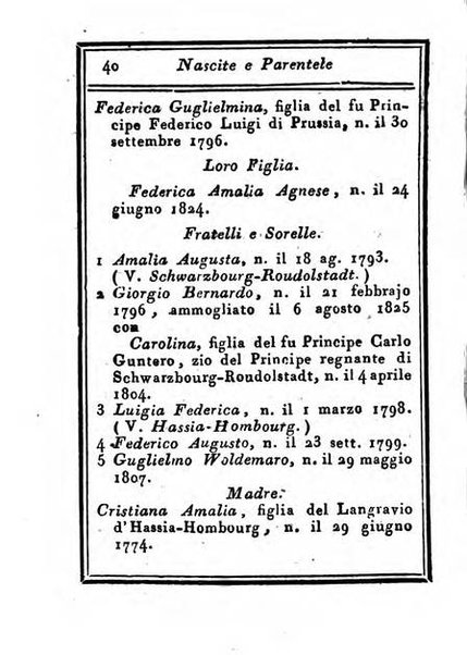 Almanacco di corte