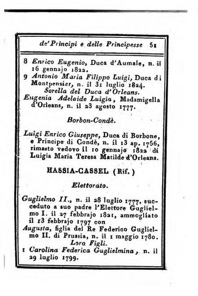 Almanacco di corte